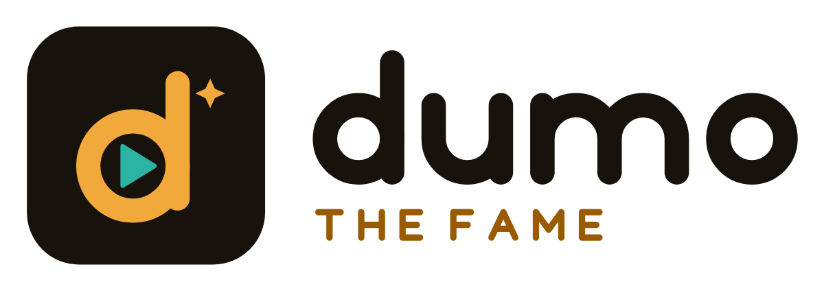 Dumo The Fame logo on a light background